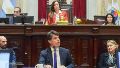 Nicolás Posse respondió preguntas en el Congreso: habló del descenso de homicidios en Rosario y valoró el protocolo antipiquetes