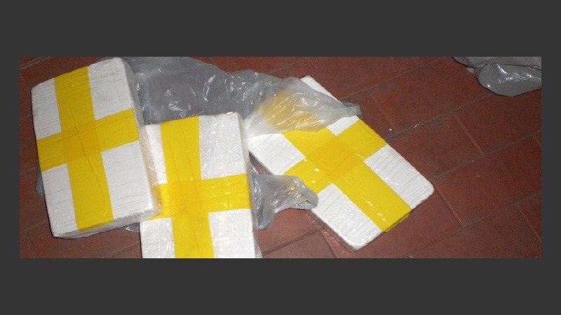 Cocaína, marihuana y más de 100 kilos de sustancias de corte.
