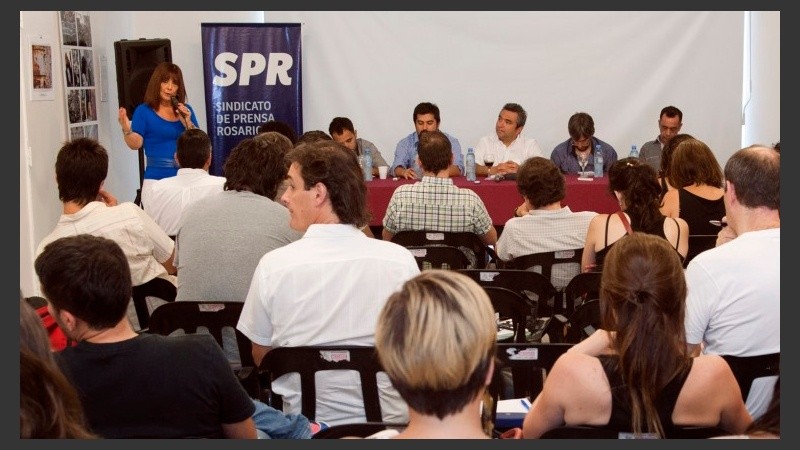 El pre encuentro se realizó en el Centro de Formación Profesional Pichincha del Sindicato .