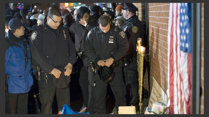Conmoción en Nueva York por el asesinato de dos policías en Brooklyn.