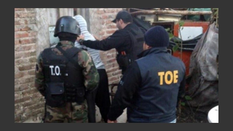 Riquelme fue arrestado por las TOE por el crimen de Delgado.
