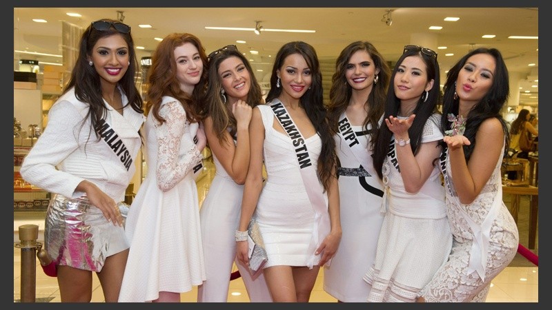 ¡Todas lindas! Las candidatas a Miss Universo 2015.