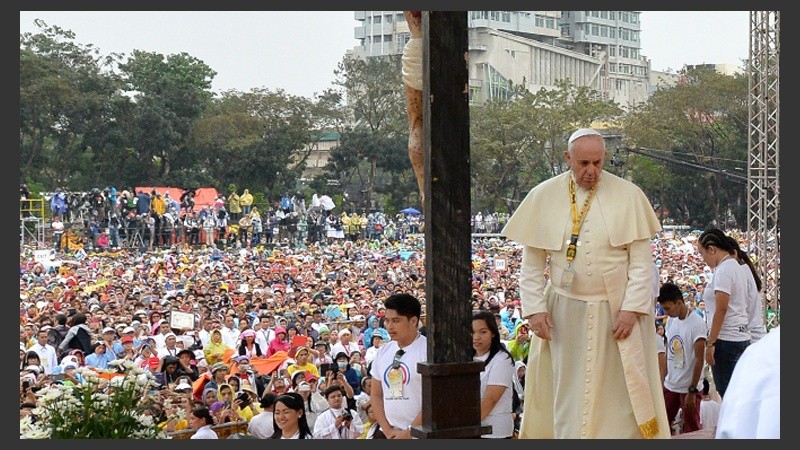 La misa se celebró este domingo ante millones de personas.