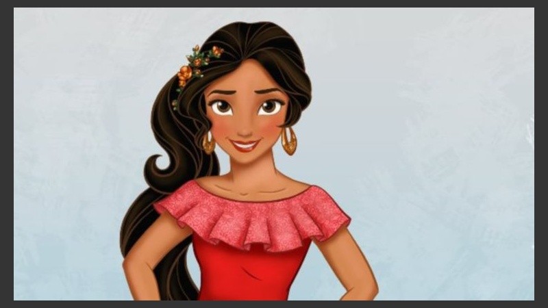 La nueva princesa latina de Disney, Elena de Avalor.