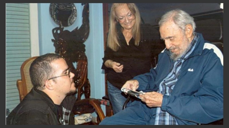 La última foto de Fidel databa de agosto de 2014.