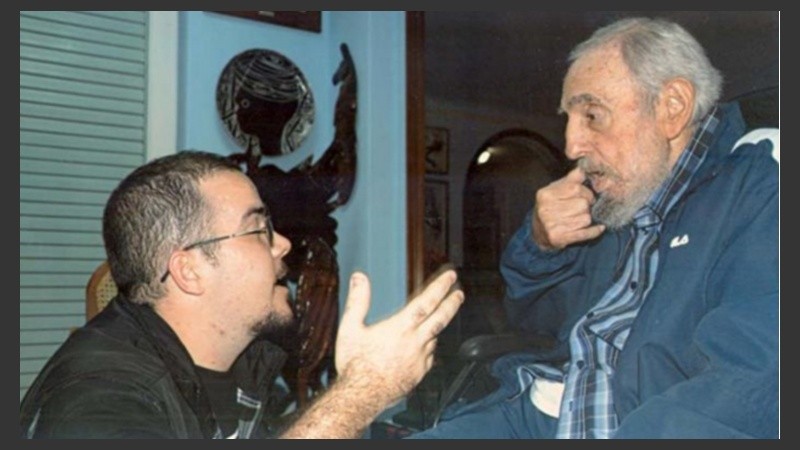 La última foto de Fidel databa de agosto de 2014.