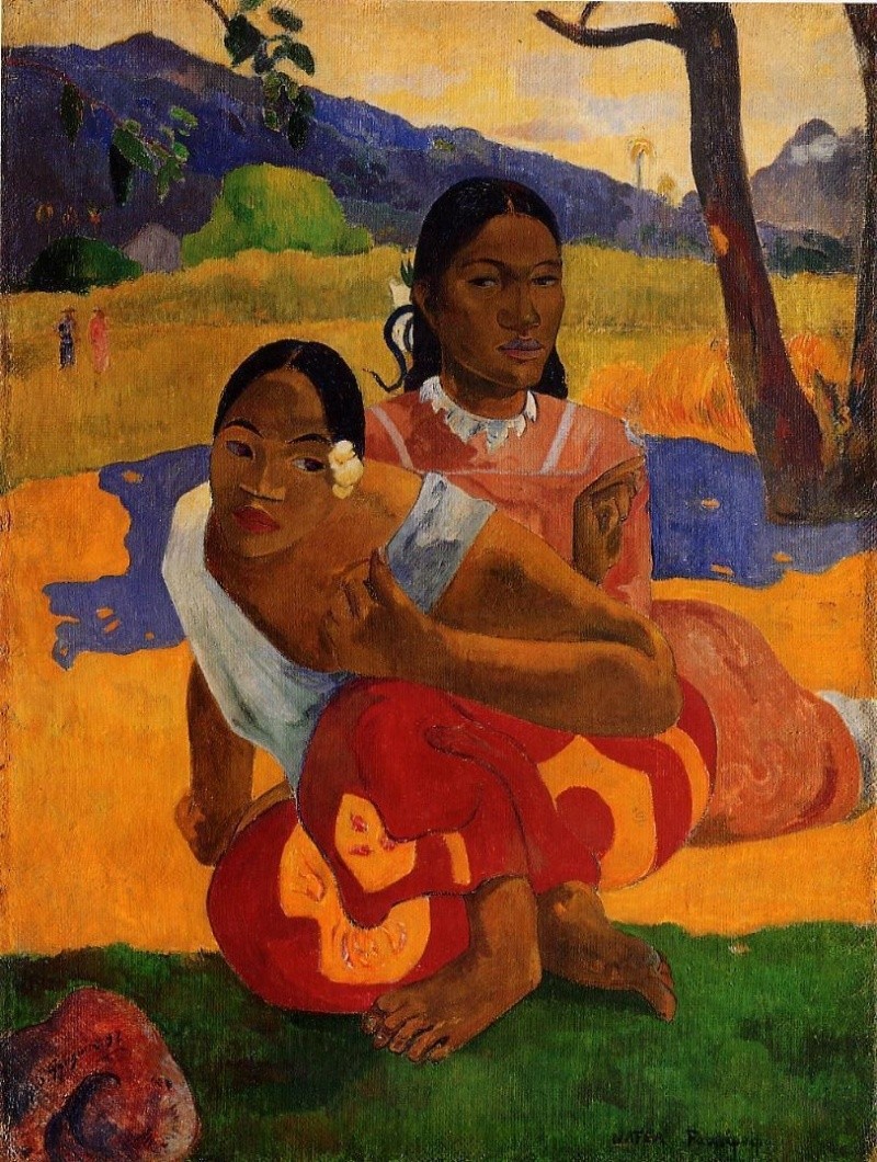 La obra ¿Cuándo te casarás? de Paul Gauguin, el cuadro más caro de la historia