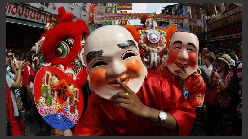 Diversos festejos en el mundo por el Año Nuevo Chino.