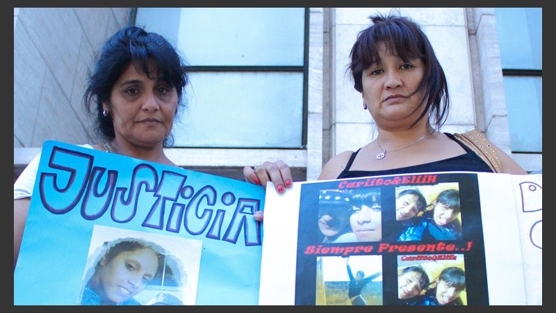Ramona Medina y Edith Barreto son las madres de las chicas y este martes expresaron su dolor.