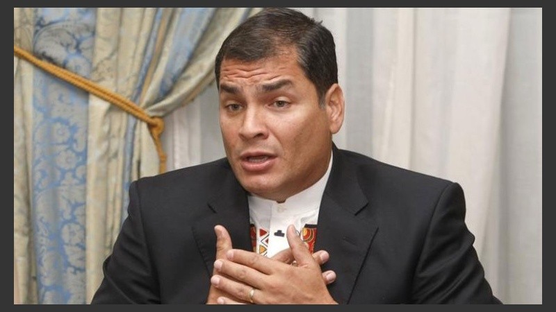 El presidente ecuatoriano celebró la decisión de Rafecas.