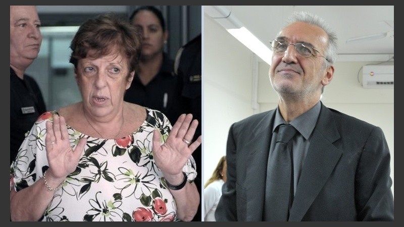 Viviana Fein y Germán Moldes, cuestionados pero firmes.