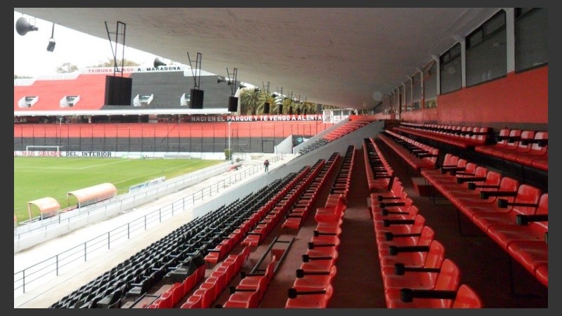 El estadio del Parque Independencia.