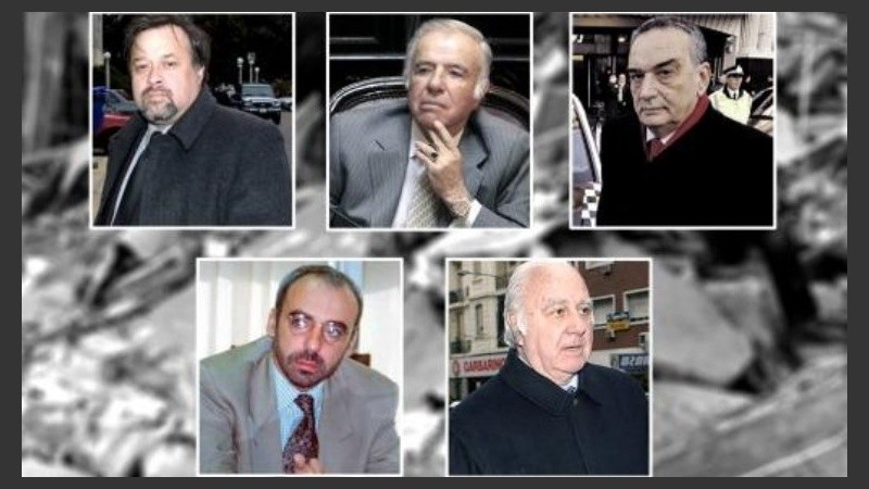 Menem, Galeano, Telleldín y Anzorreguy están entre los acusados.