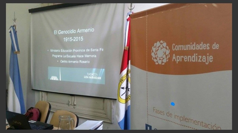 El primer taller presencial se realizó ayer en Rosario.