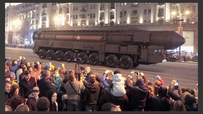 Los rusos mostrarán todo su poderío militar.