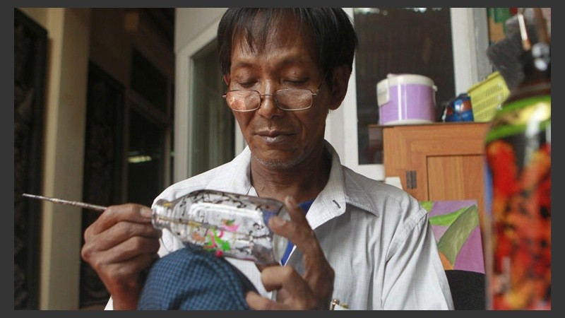 El hombre tiene 60 años y reside en Mandalay,  la segunda ciudad de Birmania.