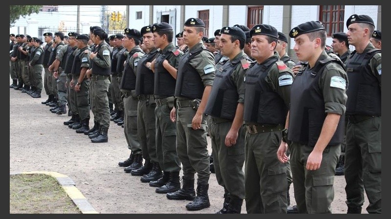 Unos mil gendarmes regresarán a la provincia. 