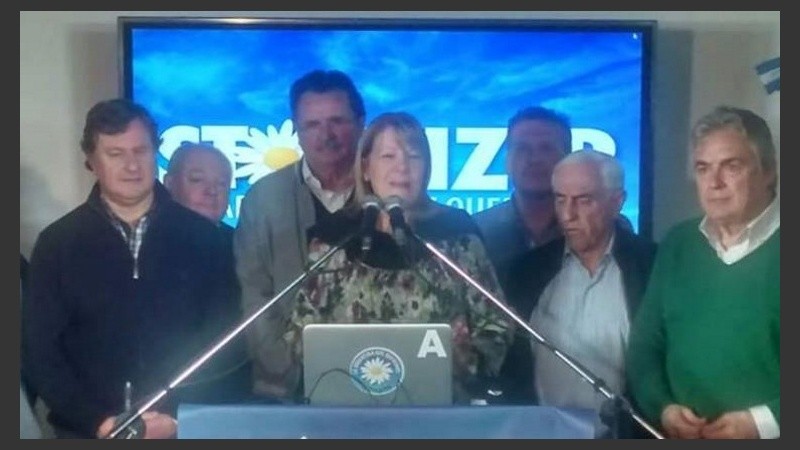 La precandidata a presidente por Progresistas, Margarita Stolbizer. 
