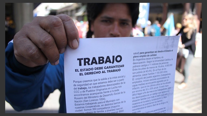 Además solicitan la creación de un programa de empleo provincial. (Rosario3.com)