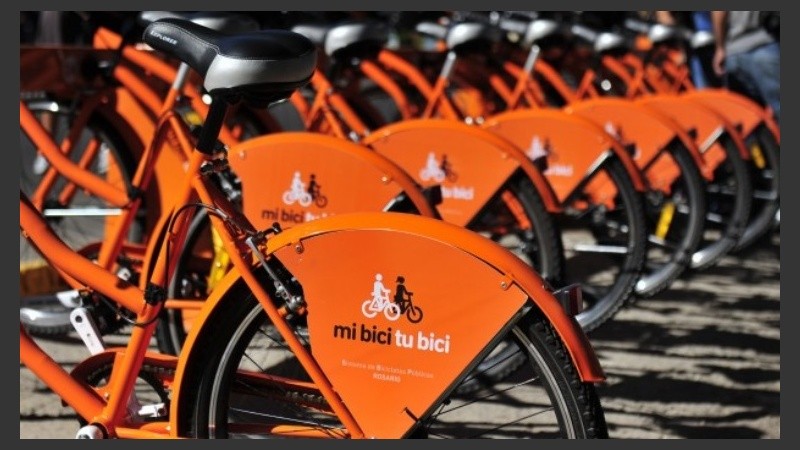 En Rosario hay 280 bicicletas públicas y 18 estaciones.