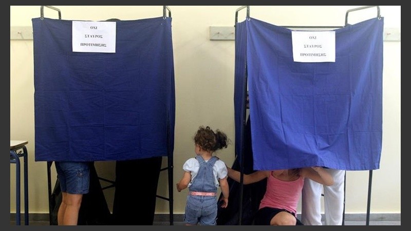 Los griegos votaron por tercera vez en el año.