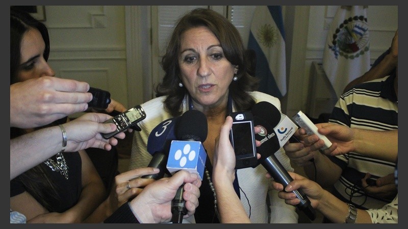 La intendenta Mónica Fein