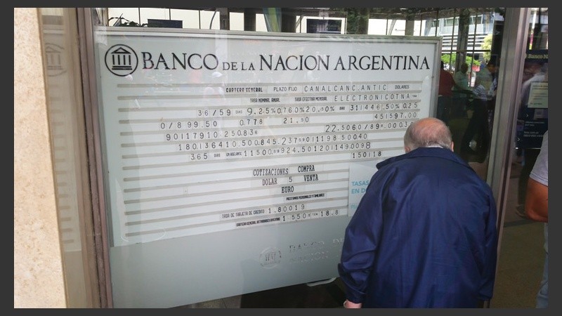 El Banco Nación de Rosario no dio la cotización este jueves.