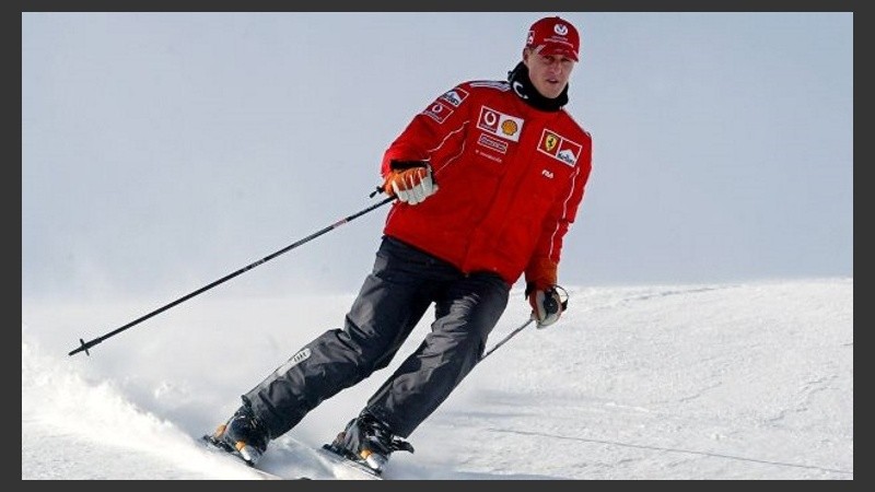 Schumi se accidentó hace dos años mientras esquiaba. 