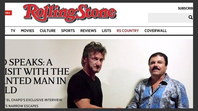 La revista Rolling Stone publicó este domingo la entrevista.
