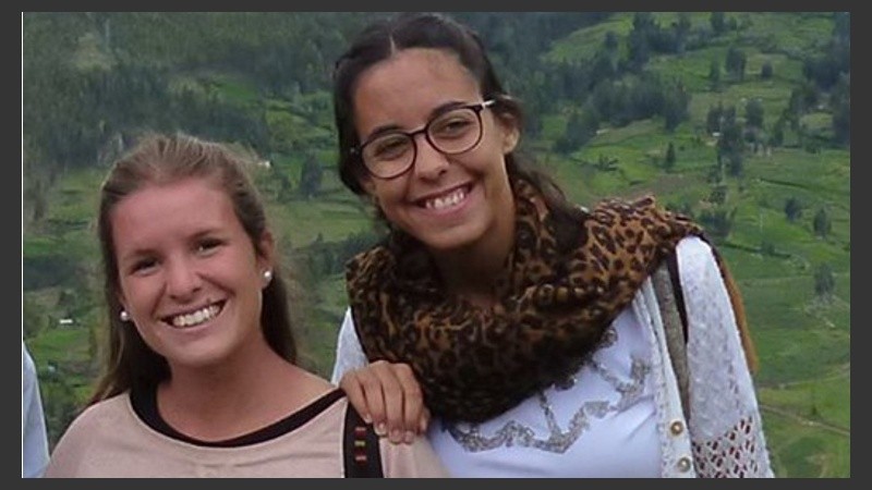 Marina y María José, asesinadas en Ecuador. 