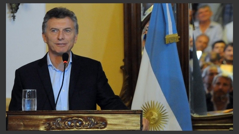 Es la primera visita oficial de Macri como presidente. 