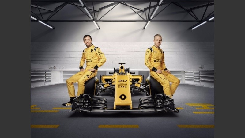 El Renault F1 2016.