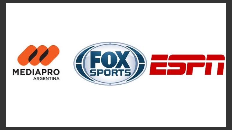 Media Pro, Fox y ESPN, las empresas interesadas en transmitir el fútbol argentino.