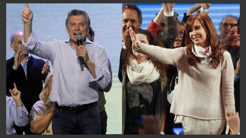 Macri y Cristina; la grieta volvió a dar el presente.