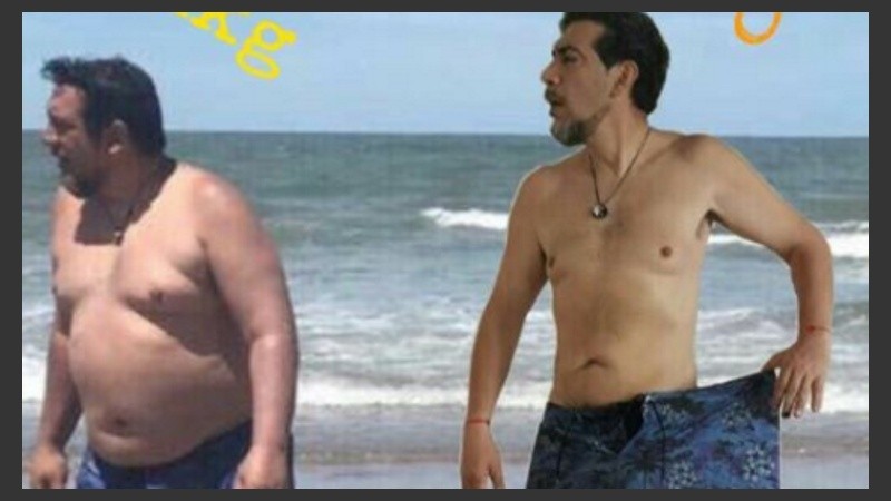 El antes y el después del Pato Galván. 