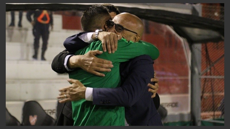 El abrazo del alma de Paolo.