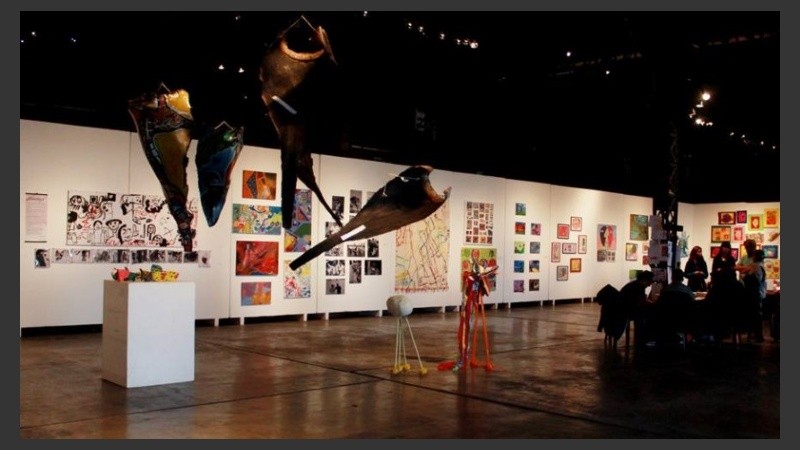 En el CEC: Primera Bienal Provincial de Arte y Discapacidad 