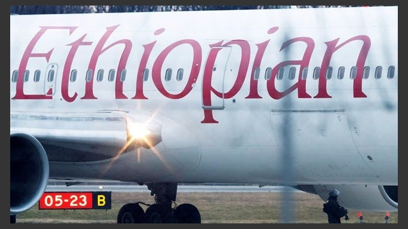 El avión pertenecía a la compañía Ethiopian Airlines.