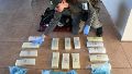 They arrested a woman traveling to Rosario with 15 drug packs