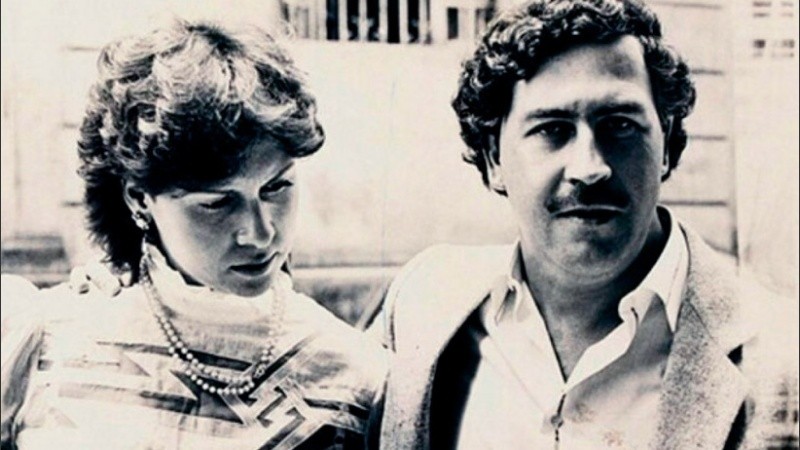 María Isabel Santos Caballero, la esposa de Escobar Gaviria, radicada en la Argentina.