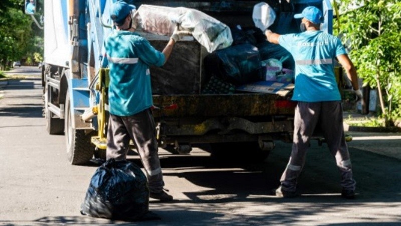 El servicio de recolección de residuos en la ciudad funcionará con normalidad.