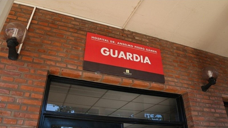 La guardia del hospital Gamen de Villa Gobernador Gálvez.