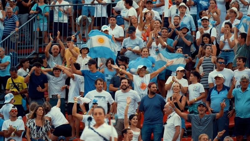 Sidra 1888 acompañó el éxito del equipo argentino de Copa Davis en Rosario