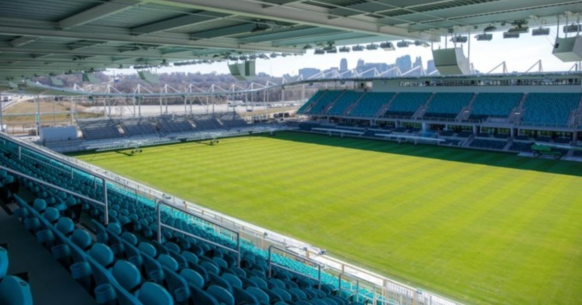 Estados Unidos inauguró un estadio único para el fútbol femenino