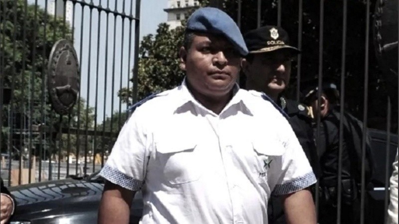 El policía bonaerense Luis Oscar Chocobar.