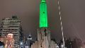 Por el Día Mundial del Reciclaje, el Monumento a la Bandera se iluminará de verde