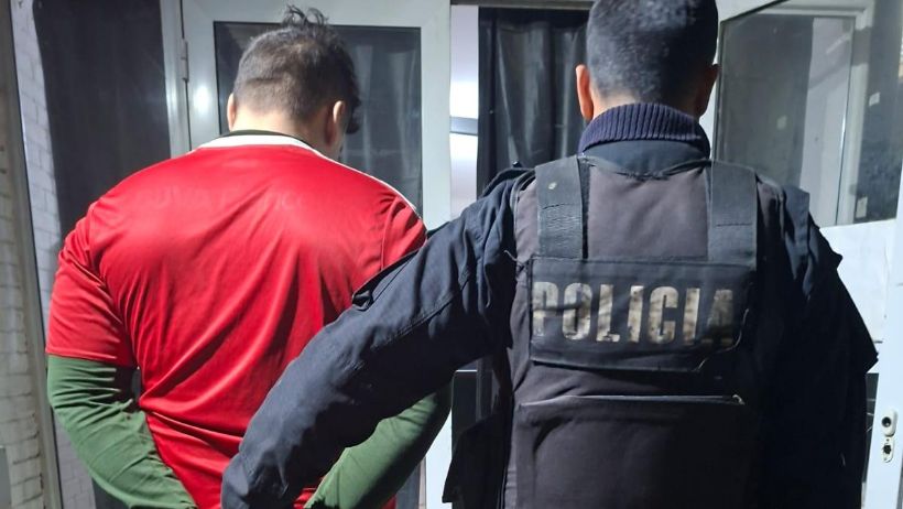 El expolicía detenido como principal sospechoso del femicidio.