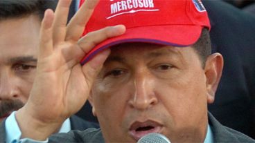 Chávez no paró de hablar (EFE).