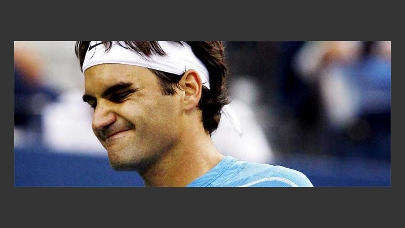 Un gigante. Recién en la final, Roger perdió un set (EFE).