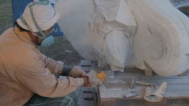 La obra toma forma, pero no se sabe todavía qué será (Rubén Lescano).